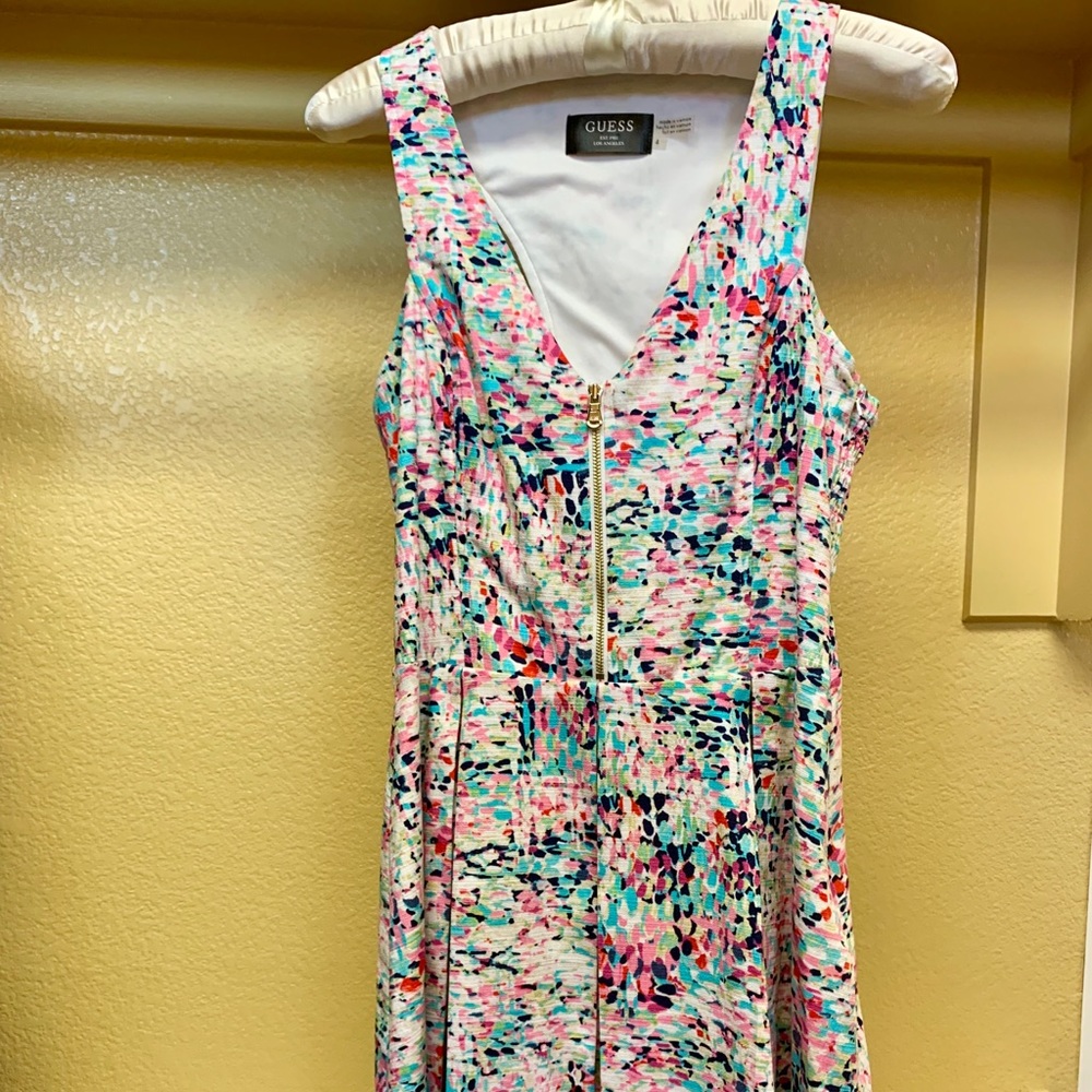 GUESS Pastel Summer Mid Length Dress